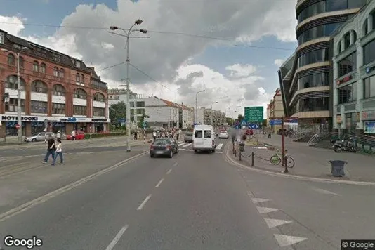 Kontorslokaler för uthyrning i Wrocław – Foto från Google Street View