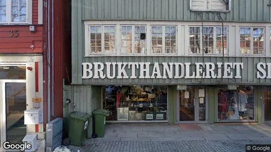 Gewerbeflächen zur Miete i Trondheim Midtbyen – Foto von Google Street View