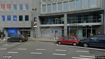 Kontorslokaler för uthyrning i Bryssel Etterbeek – Foto från Google Street View