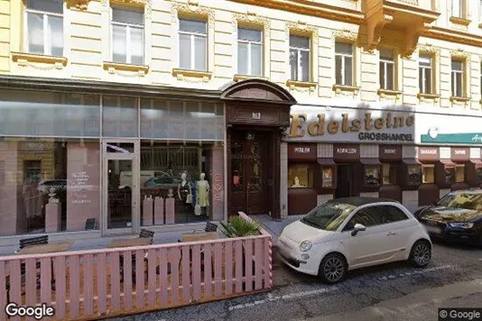 Gewerbeflächen zur Miete i Wien Mariahilf – Foto von Google Street View
