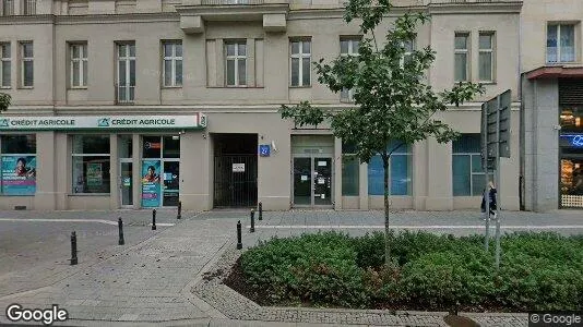 Gewerbeflächen zur Miete i Warschau Śródmieście – Foto von Google Street View