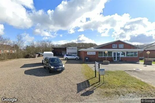 Verkstedhaller til leie i Spøttrup – Bilde fra Google Street View