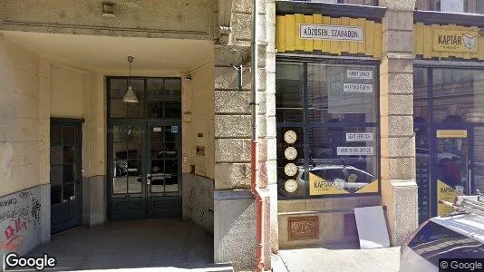 Office spaces for rent i Budapest Terézváros - Photo from Google Street View