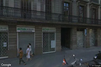 Gewerbeflächen zur Miete in Barcelona Eixample – Foto von Google Street View