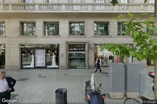 Företagslokaler för uthyrning i Barcelona Eixample – Foto från Google Street View