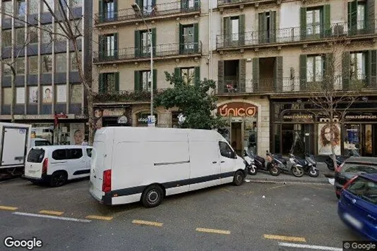 Commercial properties for rent i Barcelona Eixample - Photo from Google Street View