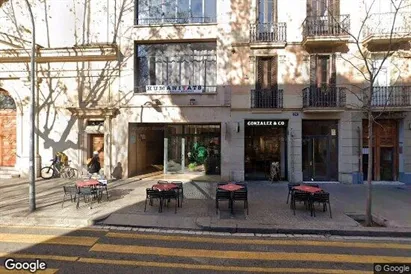 Företagslokaler för uthyrning i Barcelona Eixample – Foto från Google Street View