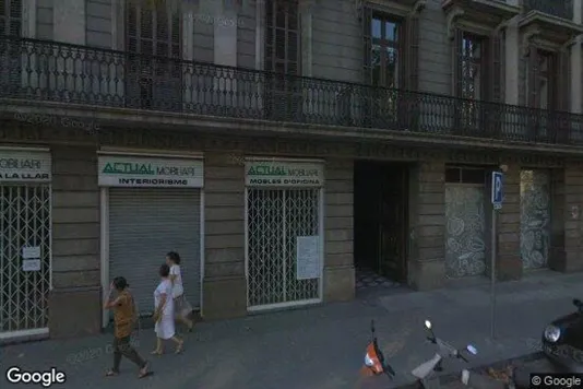 Commercial properties for rent i Barcelona Eixample - Photo from Google Street View