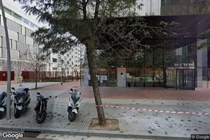 Gewerbeflächen zur Miete in Barcelona Sant Martí – Foto von Google Street View