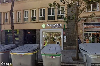 Gewerbeflächen zur Miete in Barcelona Gràcia – Foto von Google Street View