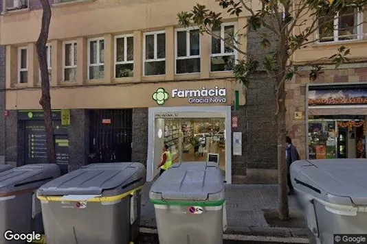 Commercial properties for rent i Barcelona Gràcia - Photo from Google Street View