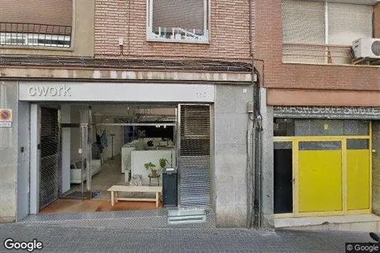 Commercial properties for rent i Barcelona Gràcia - Photo from Google Street View