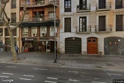 Bedrijfsruimtes te huur in Barcelona Eixample - Foto uit Google Street View