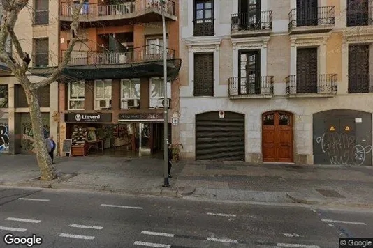 Commercial properties for rent i Barcelona Eixample - Photo from Google Street View