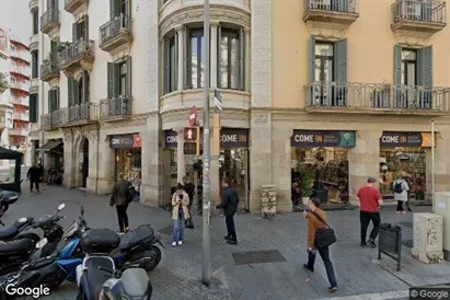 Kontorslokaler för uthyrning i Barcelona Eixample – Foto från Google Street View