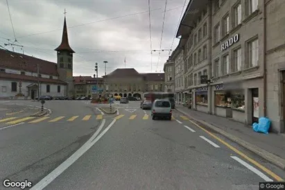Gewerbeflächen zur Miete in Saane – Foto von Google Street View
