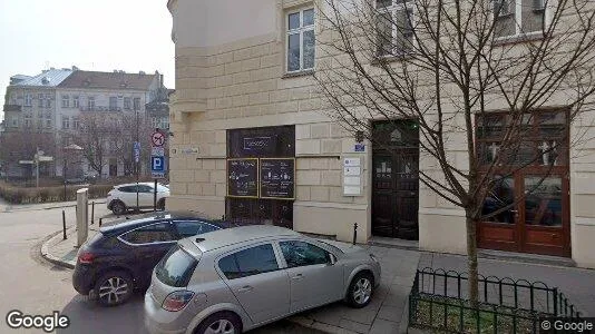 Gewerbeflächen zur Miete i Warschau Śródmieście – Foto von Google Street View