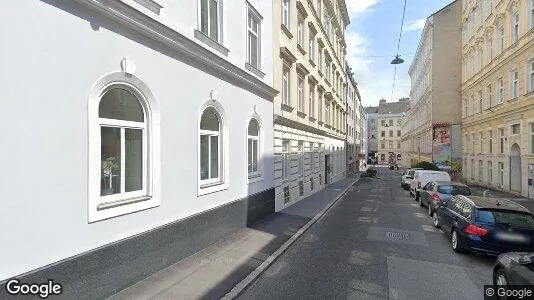 Gewerbeflächen zur Miete i Wien Mariahilf – Foto von Google Street View