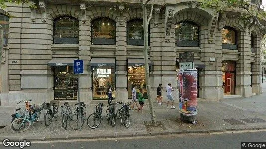 Lokaler til leje i Barcelona Eixample - Foto fra Google Street View