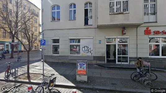 Gewerbeflächen zur Miete i Berlin Friedrichshain-Kreuzberg – Foto von Google Street View