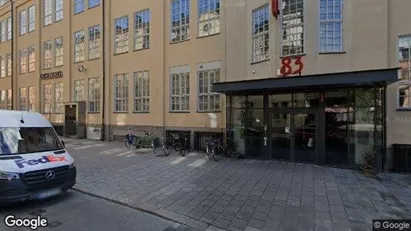 Verkstedhaller til leie i Södermalm – Bilde fra Google Street View