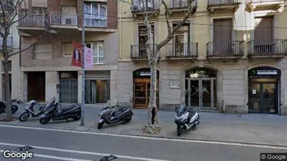 Gewerbeflächen zur Miete in Barcelona Eixample – Foto von Google Street View