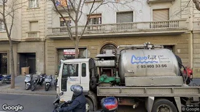 Kontorslokaler för uthyrning i Barcelona Eixample – Foto från Google Street View