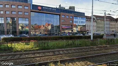 Office spaces for rent in Wrocław - Photo from Google Street View