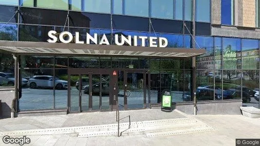 Office spaces for rent i Solna - Photo from Google Street View
