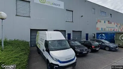 Magazijnen te huur in Brussel Ganshoren - Foto uit Google Street View