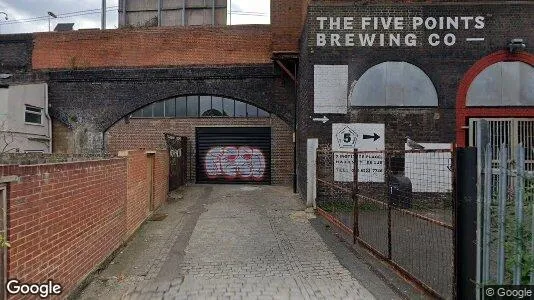 Lagerlokaler til leje i London E8 - Foto fra Google Street View