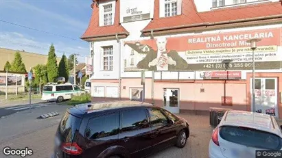 Commercial properties for sale in Lučenec - Photo from Google Street View