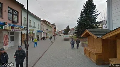 Lokaler til leje i Poprad - Foto fra Google Street View