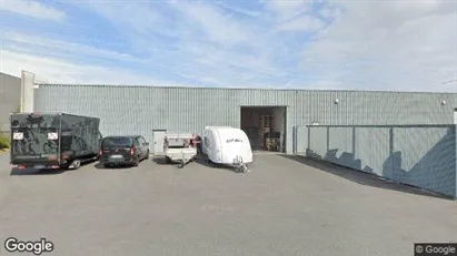 Verkstedhaller til salgs i Tessenderlo – Bilde fra Google Street View