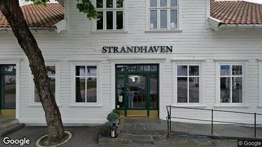 Kontorlokaler til leje i Lillesand - Foto fra Google Street View