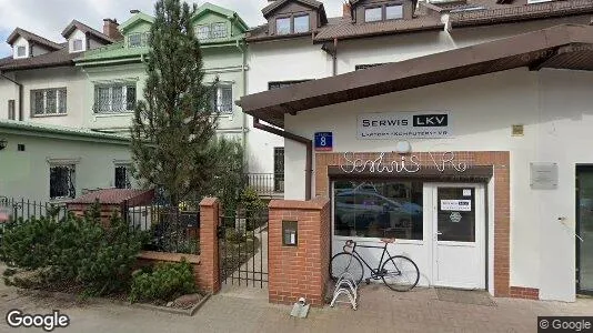 Gewerbeflächen zur Miete i Warschau Żoliborz – Foto von Google Street View