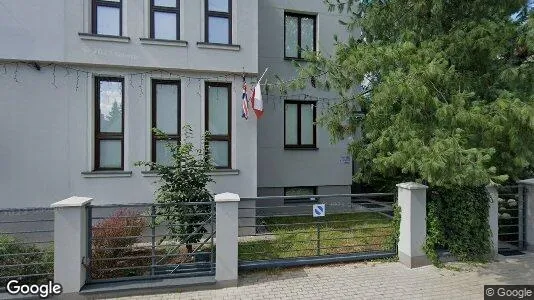 Gewerbeflächen zur Miete i Warschau Wilanów – Foto von Google Street View