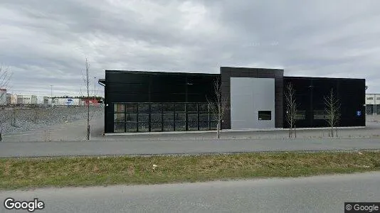 Verkstedhaller til salgs i Pirkkala – Bilde fra Google Street View