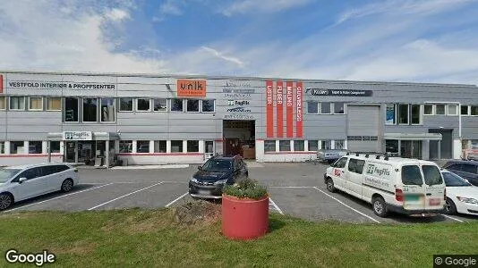 Lagerlokaler til leje i Sandefjord - Foto fra Google Street View