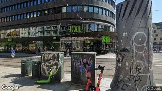 Kontorslokaler för uthyrning i Oslo Sentrum – Foto från Google Street View