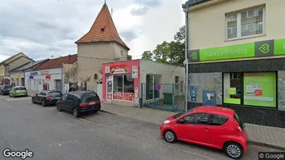 Företagslokaler för uthyrning i Malacky – Foto från Google Street View