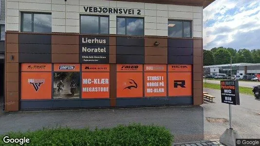 Lokaler til leje i Lier - Foto fra Google Street View