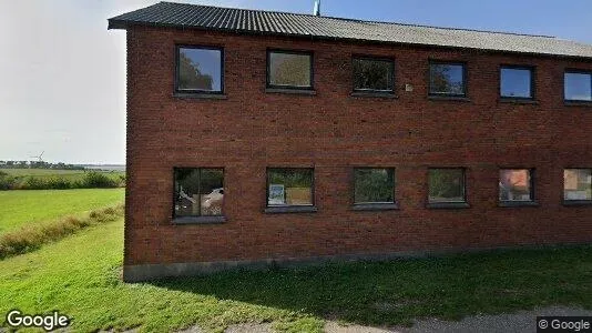Verkstedhaller til salgs i Væggerløse – Bilde fra Google Street View