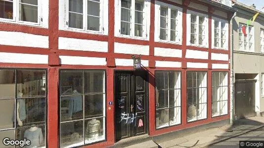 Lagerlokaler för uthyrning i Århus C – Foto från Google Street View