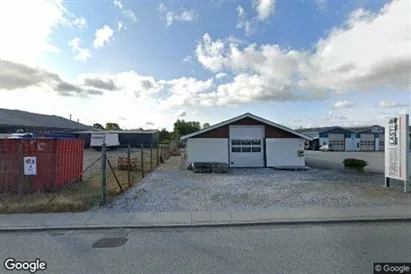 Værkstedslokaler til leje i Hjørring - Foto fra Google Street View
