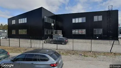 Verkstedhaller til salgs i Huddinge – Bilde fra Google Street View
