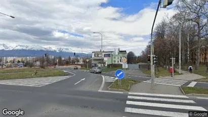 Lokaler til leje i Poprad - Foto fra Google Street View