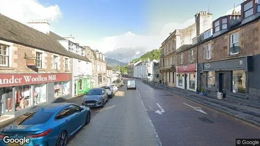 Commercial properties for sale i Callander - Perthshire - Photo from Google Street View
