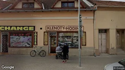 Gewerbeflächen zur Miete in Nové Zámky – Foto von Google Street View