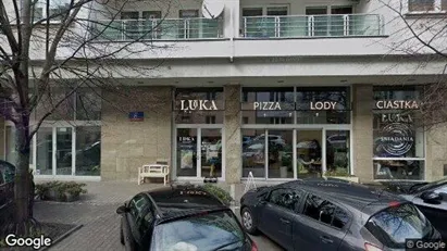 Gewerbeflächen zur Miete in Warschau Mokotów – Foto von Google Street View